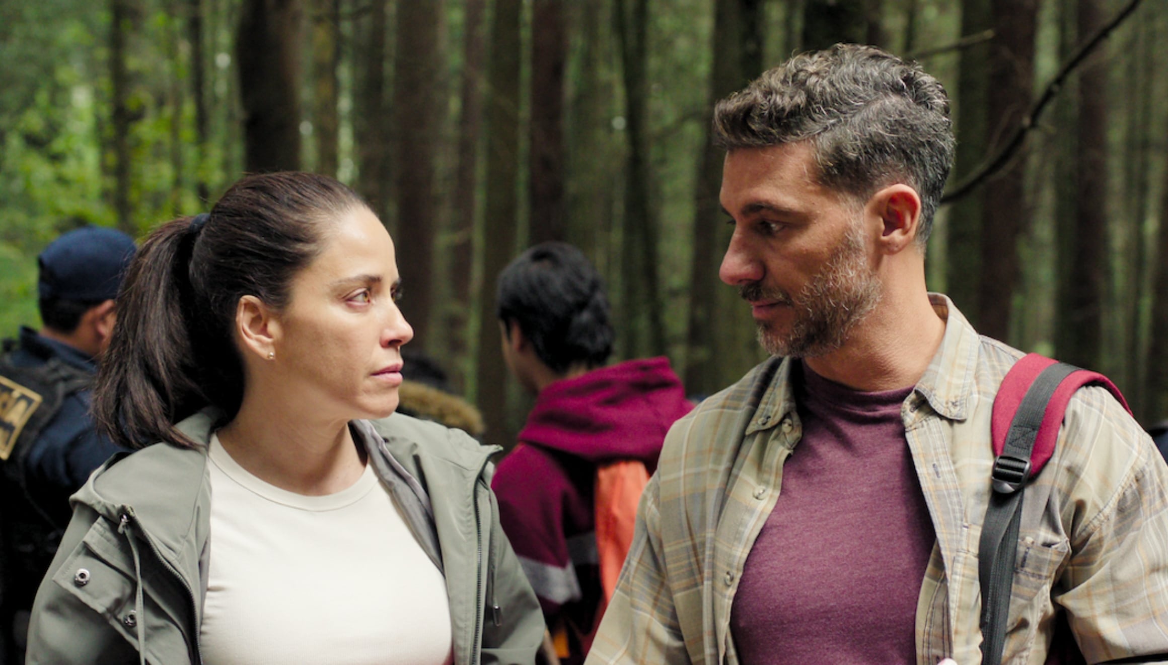 Ana Claudia Talancón y Erick Elías en una escena de "Accidente" (Foto: Mar Abierto Productions)