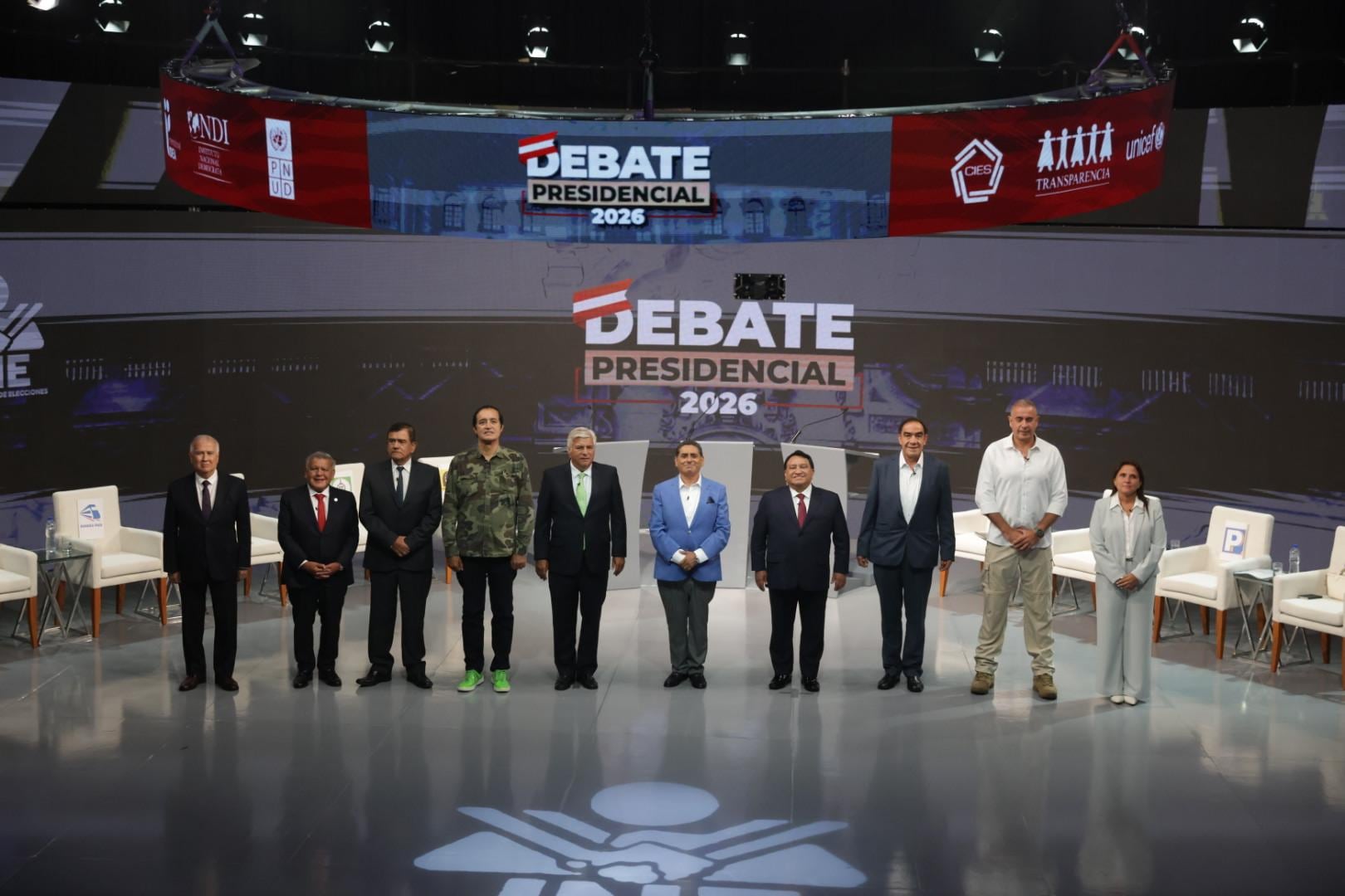 Te contamos todo lo que dejó el primer debate presidencial del JNE (JNE)