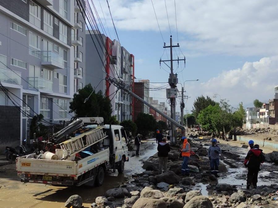 El ministro de Vivienda, Wilder Sifuentes, informó que se está evaluando una posible declaratoria de emergencia para la región. (Foto: Seal)