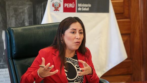 Kelly Portalatino es congresista de la bancada Perú Libre. (Foto: Minsa)