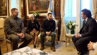 Milei conversó con Zelenski, quien lo invitó a la cumbre de paz por Ucrania en Suiza