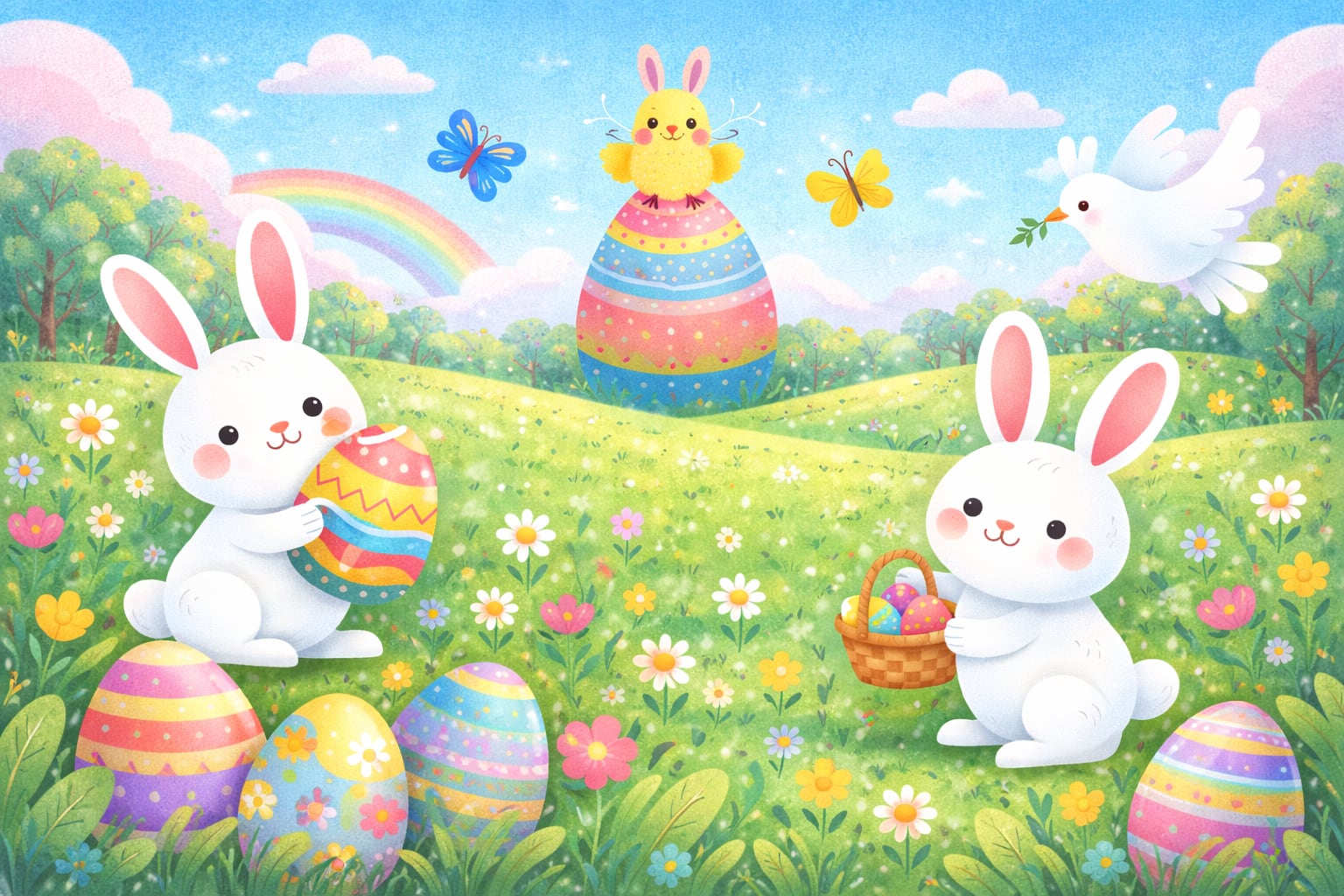 En 2026, el Domingo de Pascuas se celebrará el 5 de abril, de acuerdo con el calendario litúrgico internacional (Imagen hecha por Gestión con apoyo de la IA Gemini)