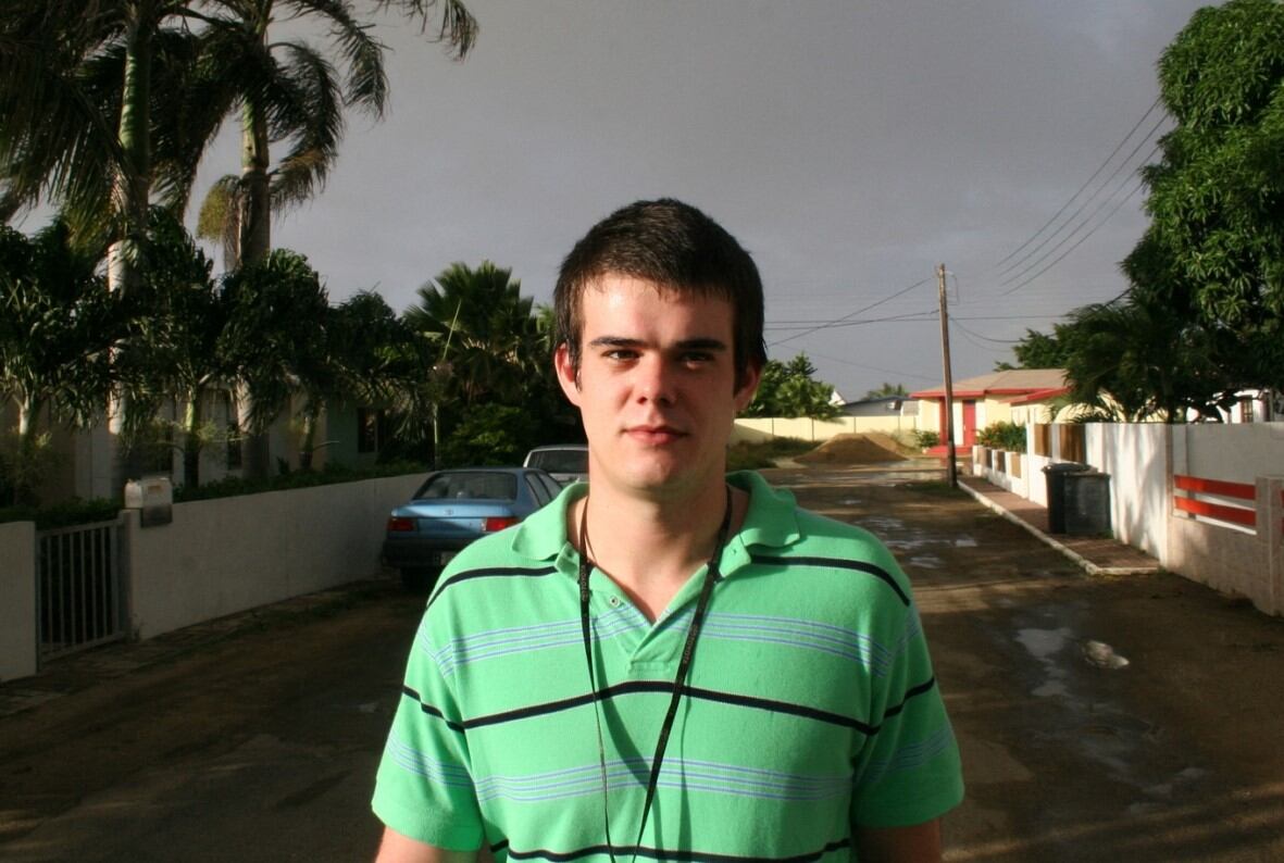 Una foto de Joran van der Sloot cuando tenía 20 años (Foto: AFP)