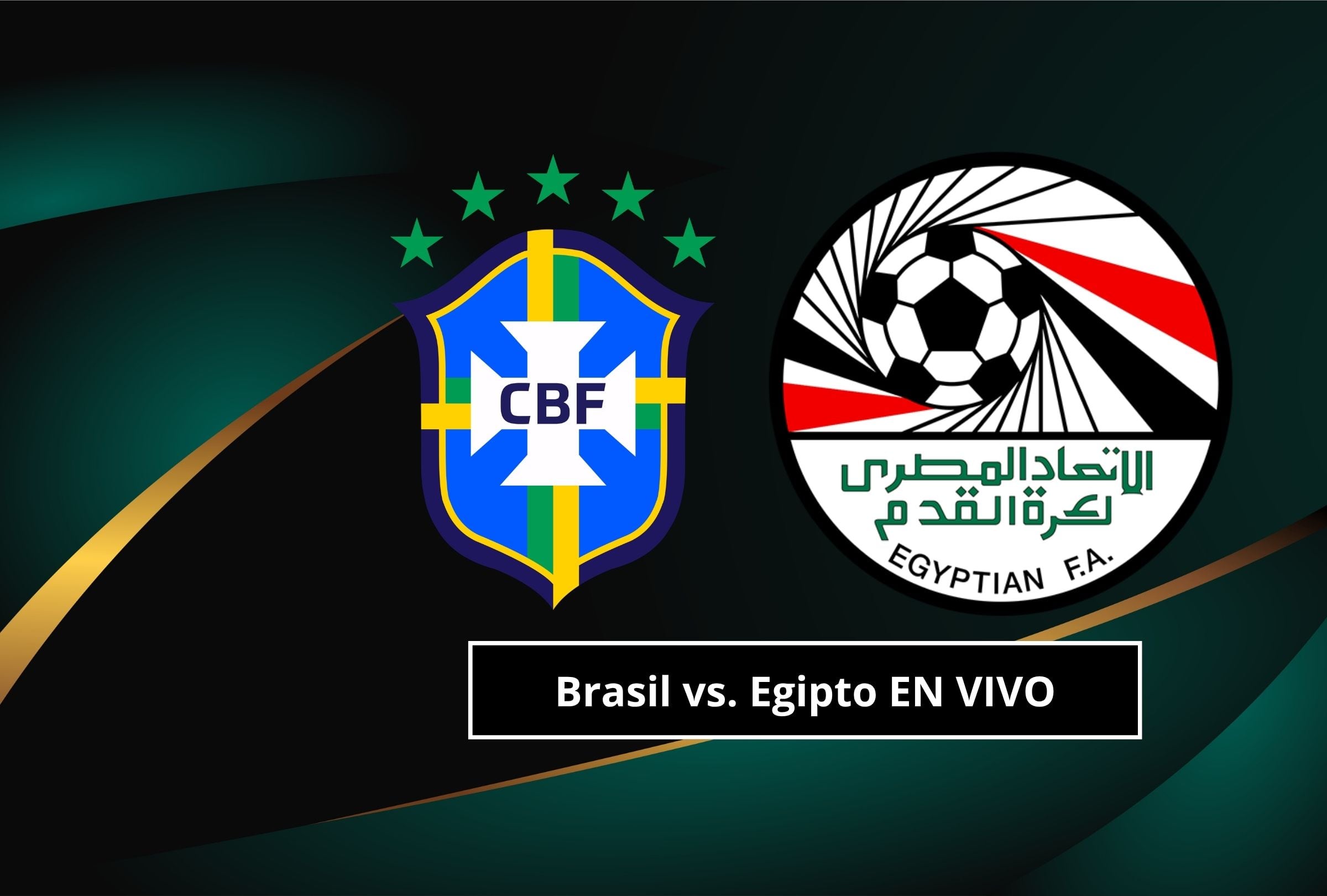 Revisa esta nota para que sepas a qué hora juega y qué canal transmite el Brasil vs. Egipto por un amistoso internacional previo a la Copa Mundial FIFA 2026. (Foto: Composición Canva - Gestión Mix)