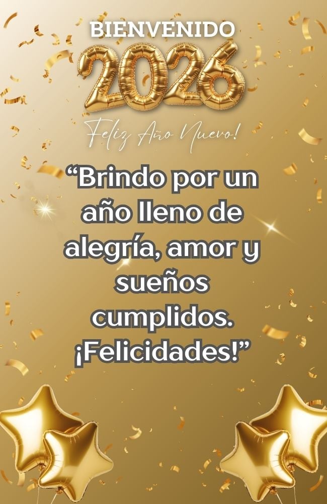 ESTADOS UNIDOS, 31/12/2025.- ¡Deseándote un próspero y feliz Año Nuevo! Que cada día esté lleno de bendiciones. FOTO DE CANVA.COM