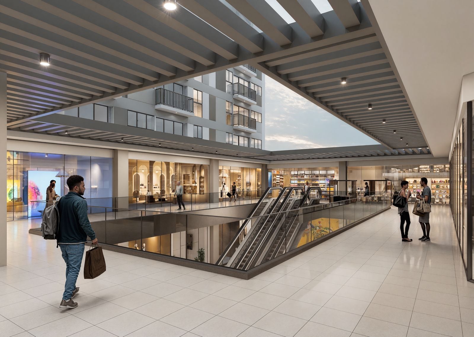Strip center de Besco tiene 6,000 m2 de área arrendable.