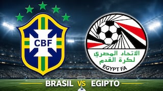 ¿A qué hora juega y en qué canal transmiten Brasil vs. Egipto por amistoso a la Copa Mundial 2026?