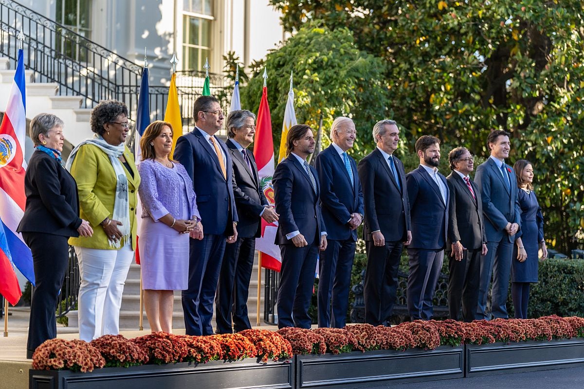 Joe Biden ofreció una alternativa a la influencia china. Foto: X
