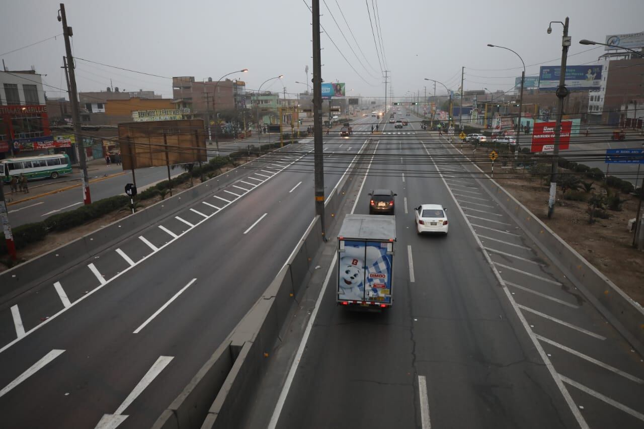 Este viernes 11 de octubre se realiza el segundo día del paro de transportistas. (Fotos: Diana Marcelo/ GEC)