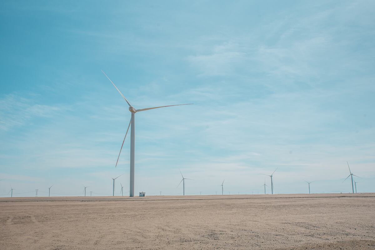 En marzo del 2024, Fenix Power Perú, filial de Colbún, presentó el Estudio de Impacto Ambiental Detallado para la construcción del “Proyecto Parque Eólico Bayóvar. (Foto: referencial).