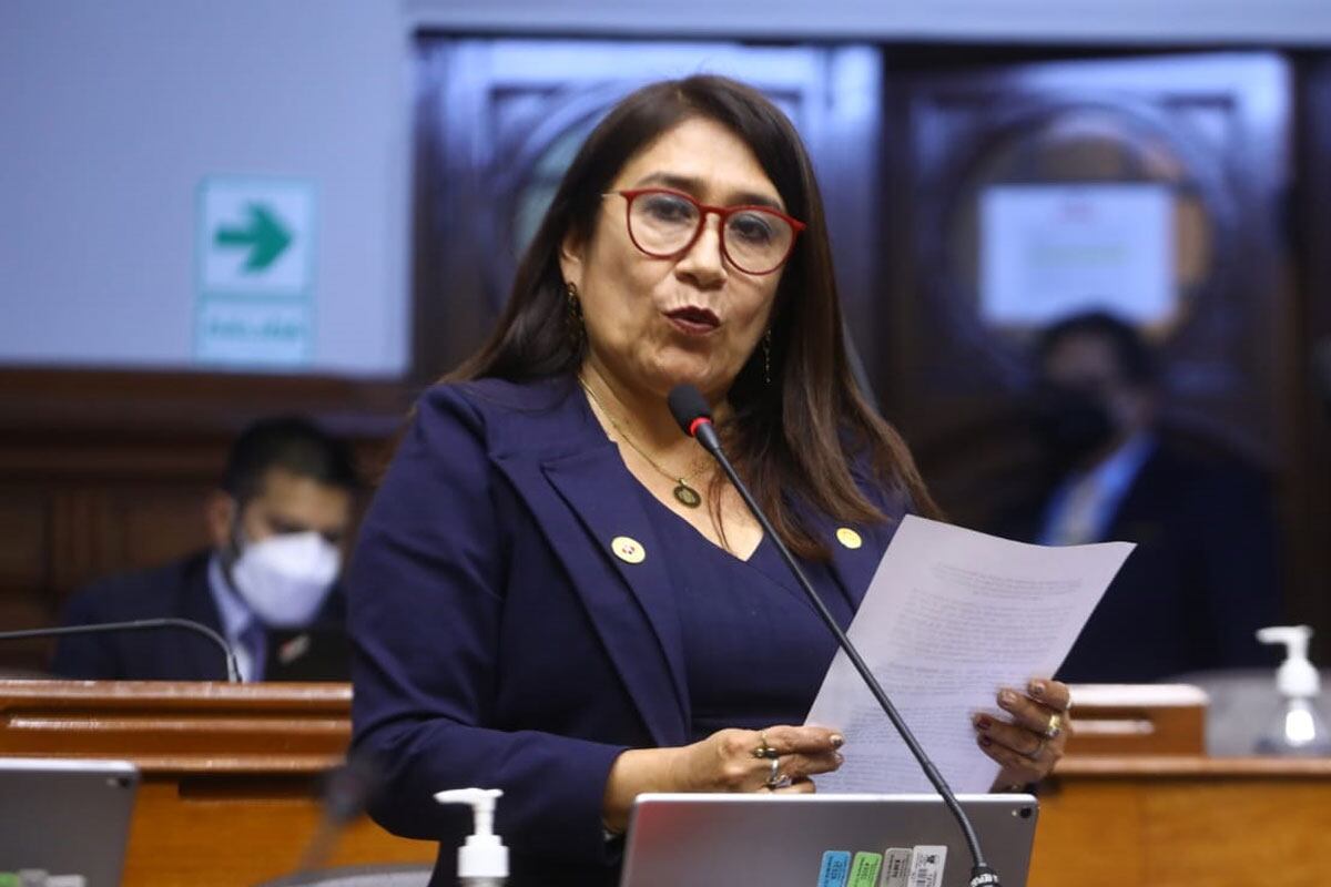 Fiscalía investiga a congresista Hilda Portero por el presunto delito de cohecho. Foto: GEC