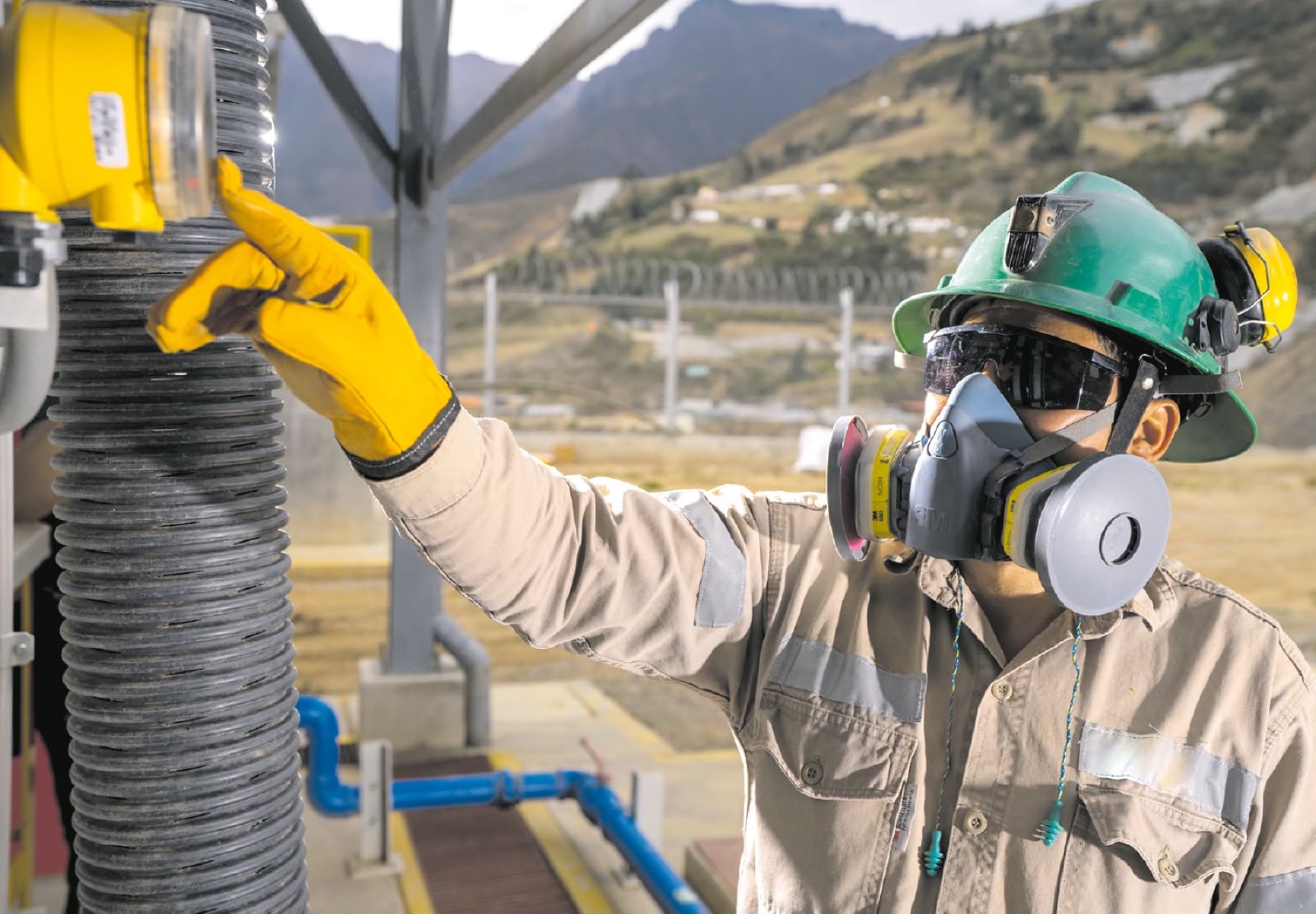 La minera incrementó en 41.8% sus inversiones en infraestructura y modernización de operaciones durante los primeros meses del año. Foto: Andina