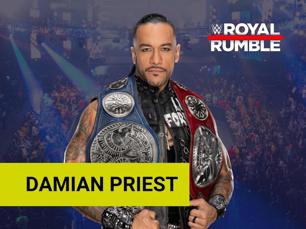Tan misterioso como imponente, Damian Priest sirve de músculo del Día del Juicio junto a sus compañeros Rhea Ripley, Finn Bálor y Dominik Mysterio. Armado con un inmenso poder y un amplio conocimiento de las artes marciales, el neoyorquino con raíces boricuas es una fuerza desenfrenada a tener en cuenta, pero irradia la tranquila confianza de un hombre que sabe que siempre tiene el control de su situación, sea cual sea el escenario. Priest, que en su día fue una superestrella muy querida, formó equipo nada menos que con Bad Bunny para conseguir una victoria en WrestleMania sobre The Miz & John Morrison. También derrotó a Sheamus para ganar el Campeonato de los Estados Unidos en SummerSlam 2021.