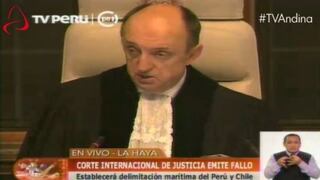 Corte de La Haya presenta antecedentes históricos de reclamo peruano contra Chile