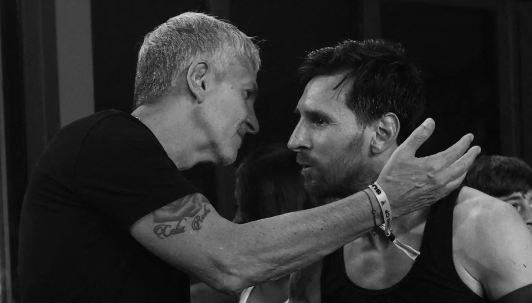 Lionel Messi siempre destacó la influencia de su padre Jorge Messi en su carrera y en su vida. | Crédito: LEONARDO FERNANDEZ / GETTY IMAGES NORTH AMERICA / GETTY IMAGES VIA AFP
