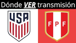 ¿Dónde ver Perú vs. Estados Unidos vía TV Abierta y online por amistoso internacional?