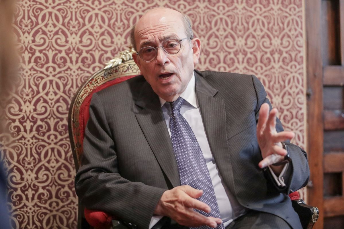 El canciller Hugo de Zela sostuvo que la definición sobre la censura a José Jerí debe adoptarse sin dilaciones para evitar que se prolongue la incertidumbre política. Foto: Julio Reaño/ GEC.