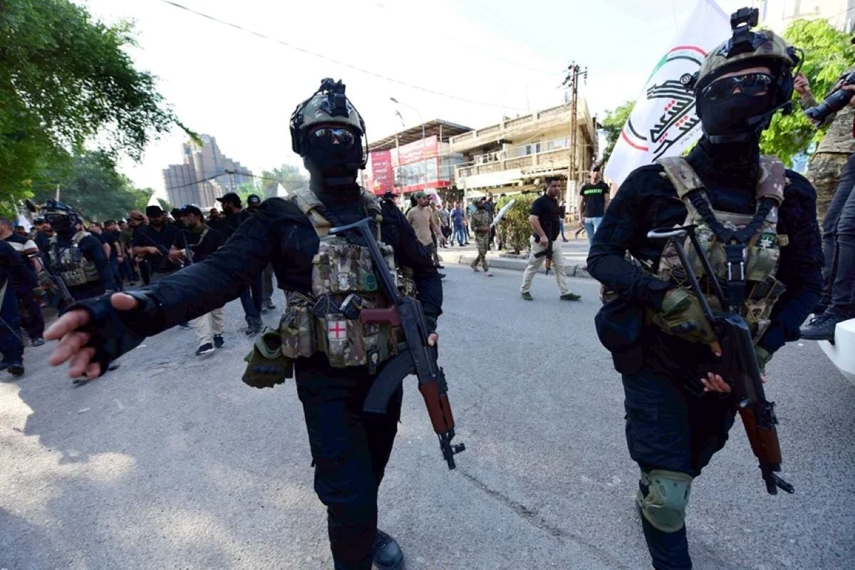 La Resistencia Islámica en Irak aseguró que responderá a los bombardeos de EE.UU. y Arabia Saudí contra posiciones de milicias proiraníes. Foto: EFE.