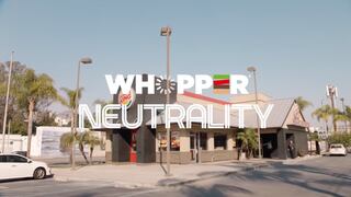 Burger King se mofa del debate de la neutralidad de internet