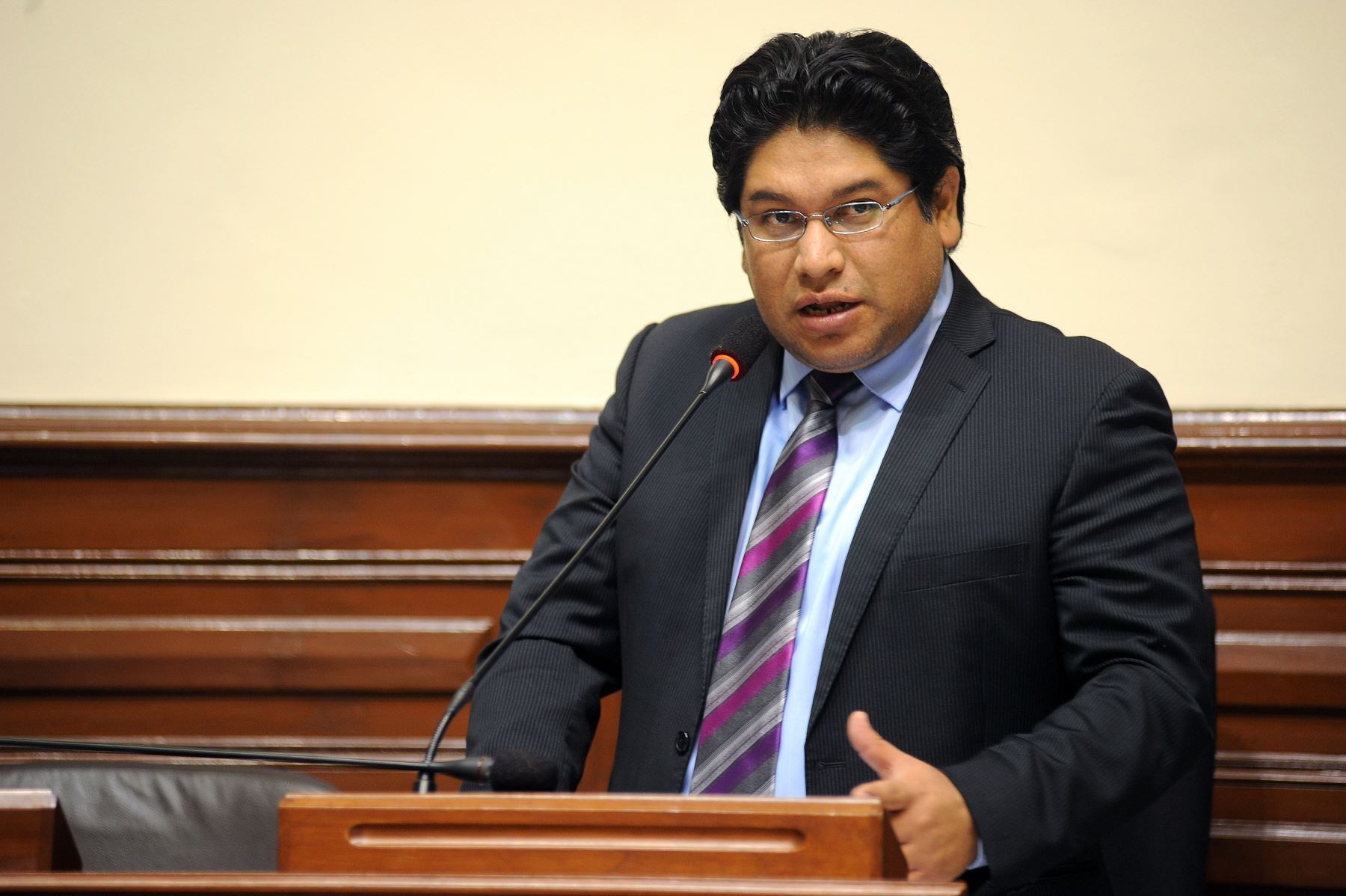 Rennán Espinoza, alcalde de Puente Piedra. (Foto: Andina)