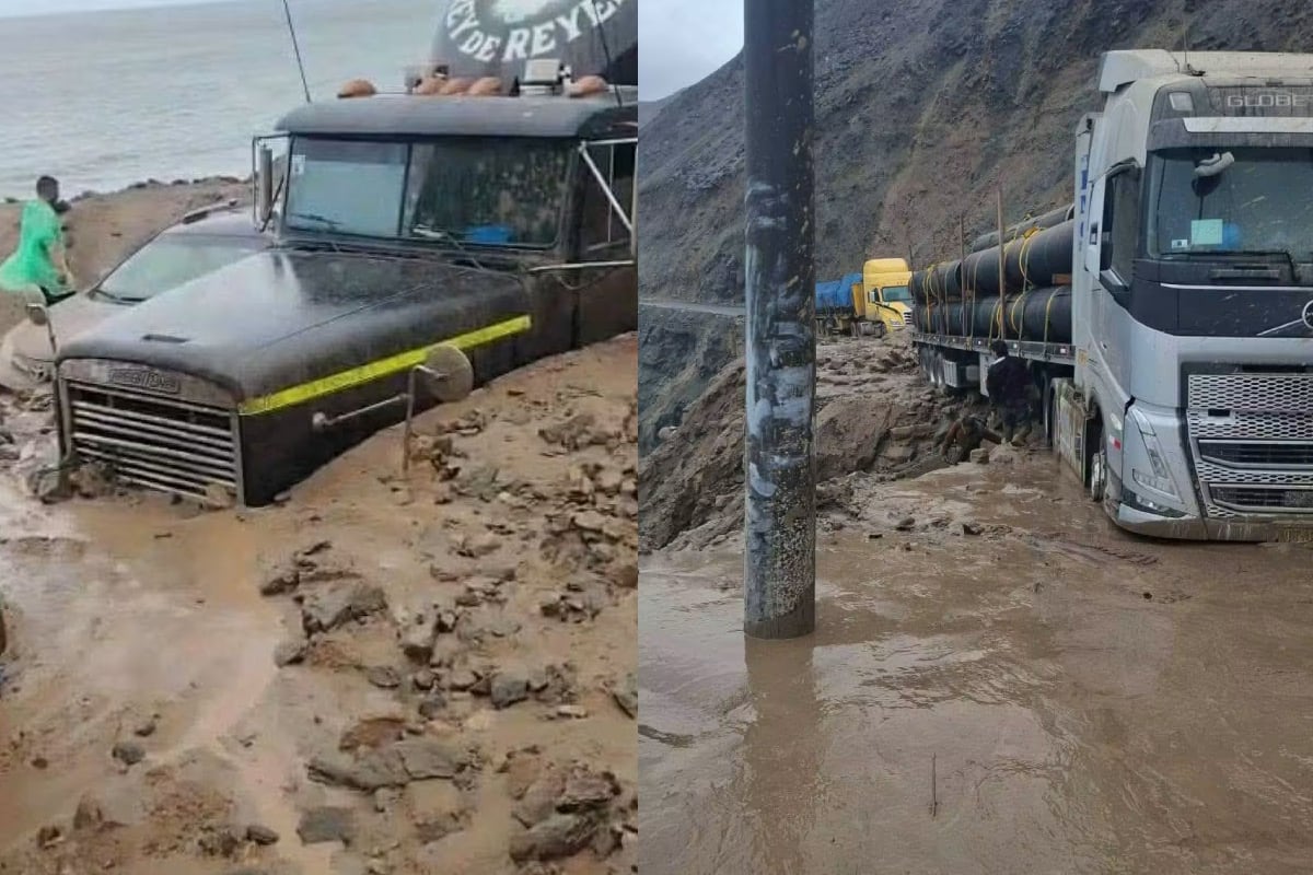 Vías colapsadas por huaicos mientras crece riesgo de El Niño extraordinario: regiones afectadas