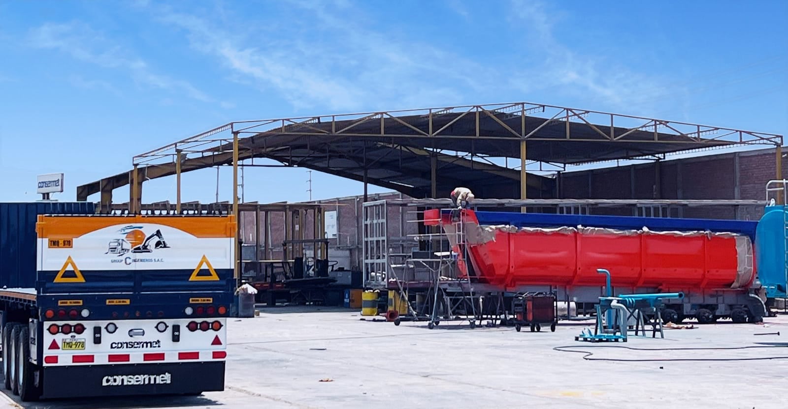 Consermet ha encontrado una oportunidad de negocio en la provisión de carrocerías de camiones para la actividad minera.