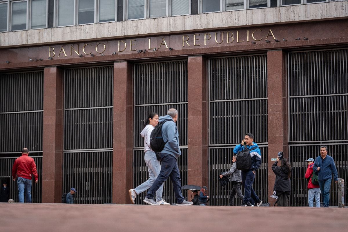 El Banco Central de Colombia en Bogotá.