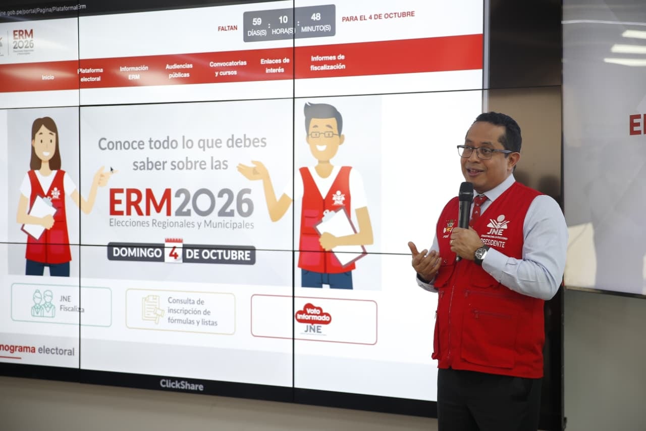 Roberto Burneo adelantó que en Lima Metropolitana se realizarán el 21 y 22 de setiembre. Foto: Cesar Campos