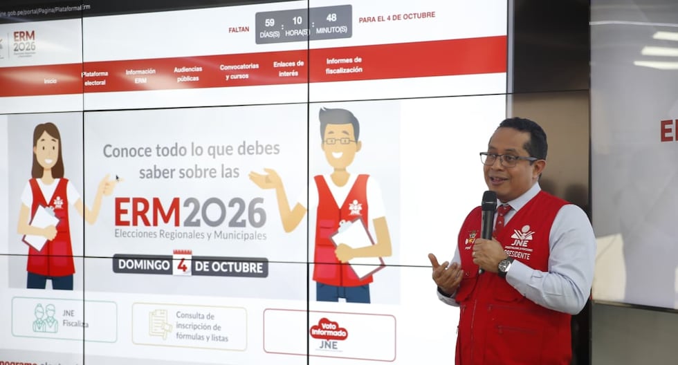 Elecciones regionales y locales 2026: debates de candidatos comenzaran el 13 de septiembre