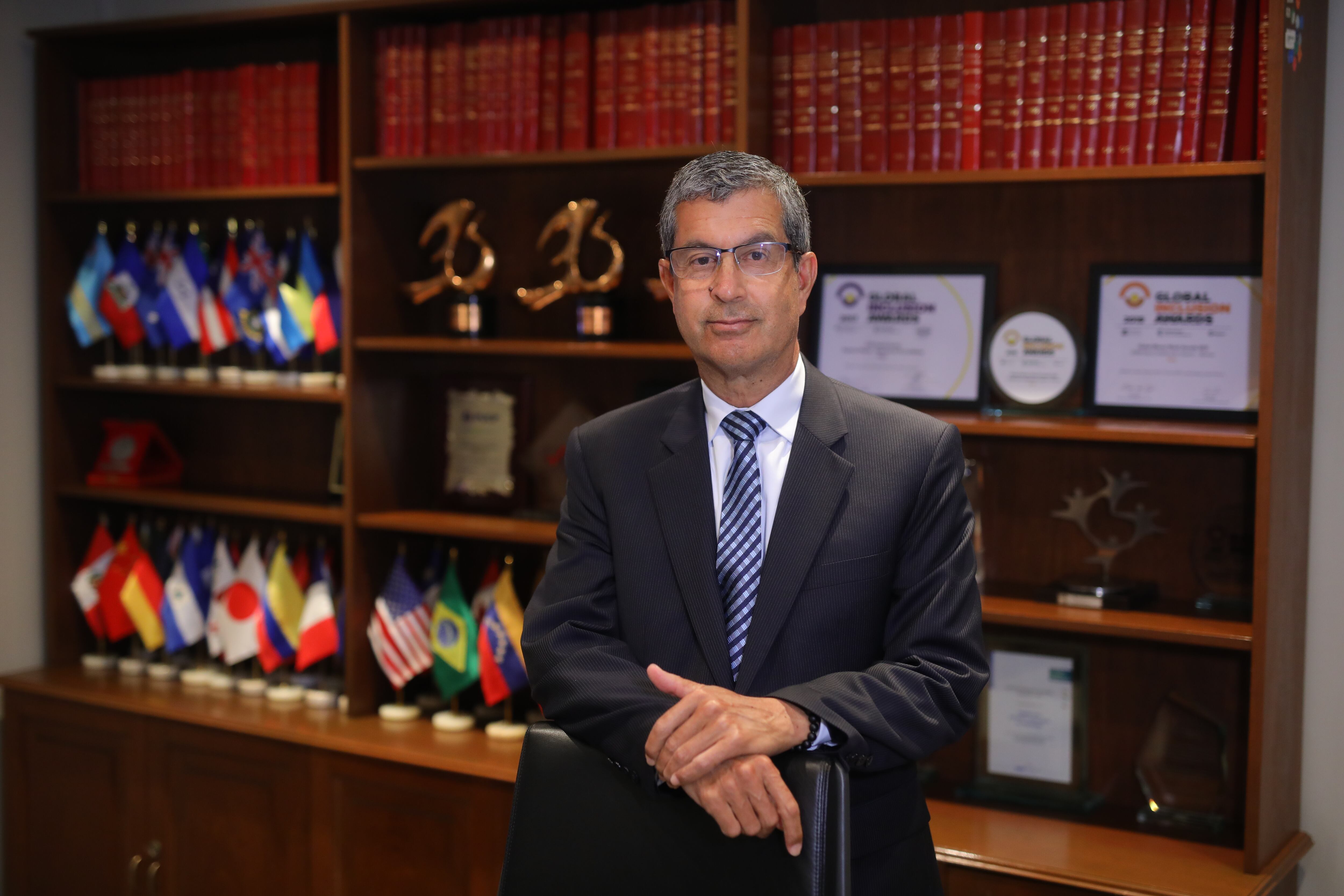 Sergio Espinosa, superintendente de Banca, Seguros y AFP. Foto: Antonio Melgarejo/GEC