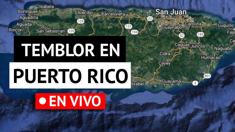 Temblor en Puerto Rico hoy, 15 de abril – reporte sísmico vía RSPR en vivo