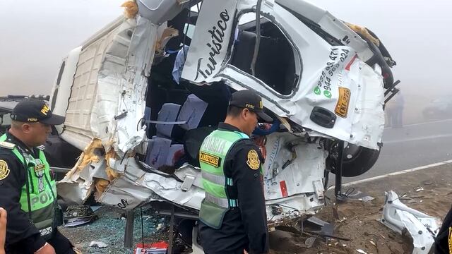 Accidente en Pasamayo: se reporta cerca de 30 heridos y dos fallecidos