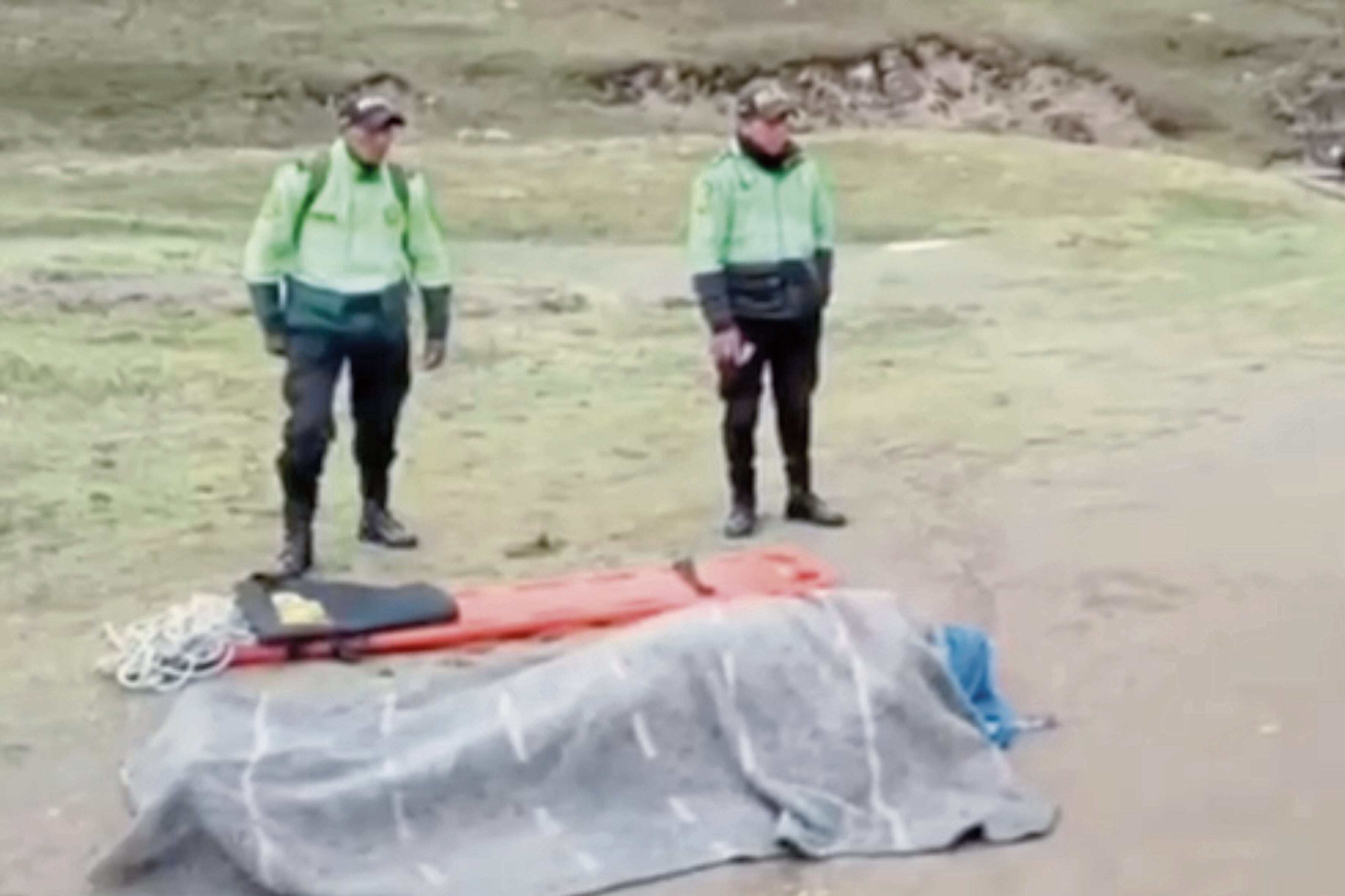 Víctima presentaba quemaduras en todo el cuerpo.