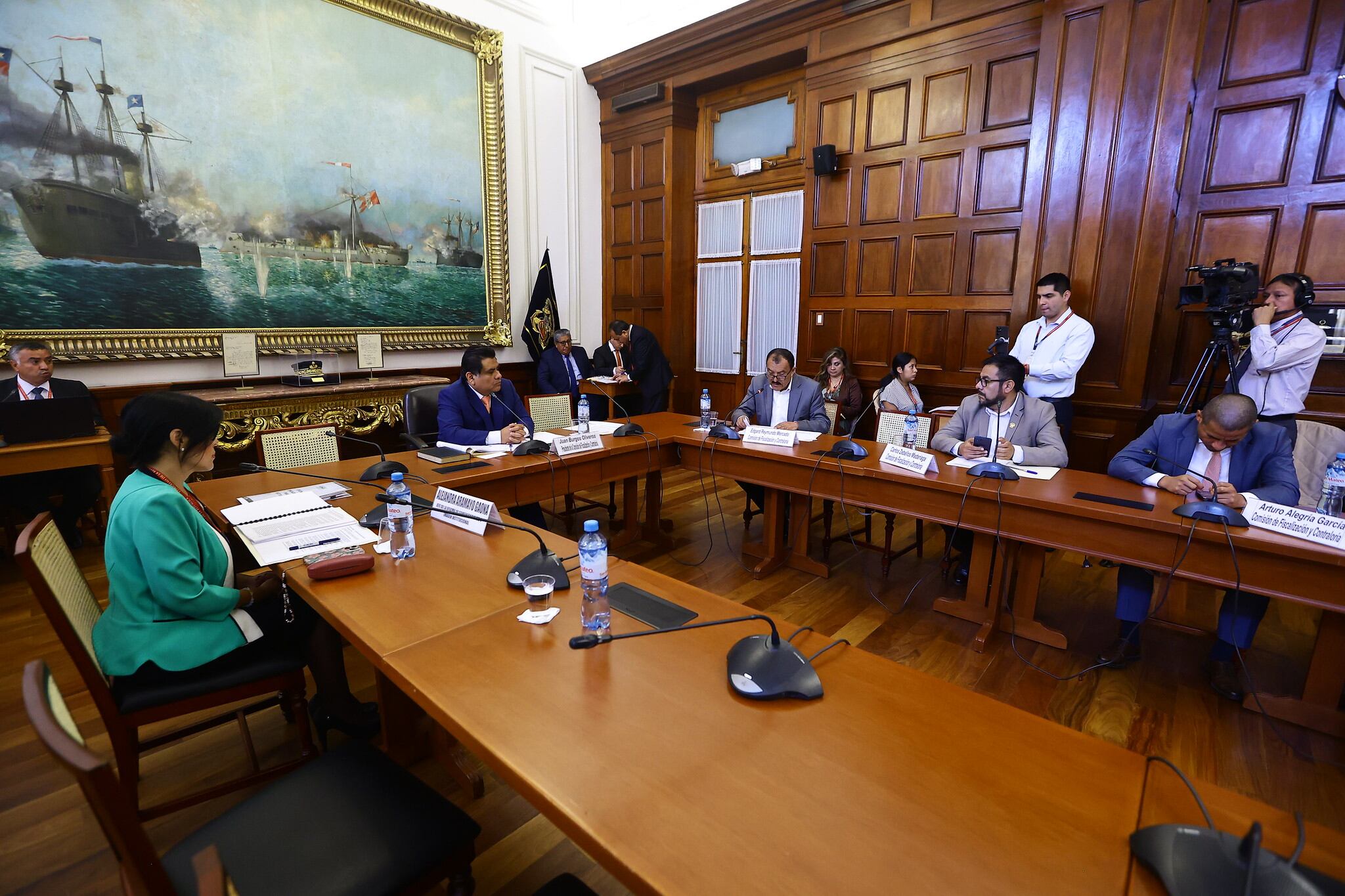 Dicha comisión evalúa si hubo infracción constitucional, como consecuencia de su inasistencia a Palacio de Gobierno. (Foto: Congreso)