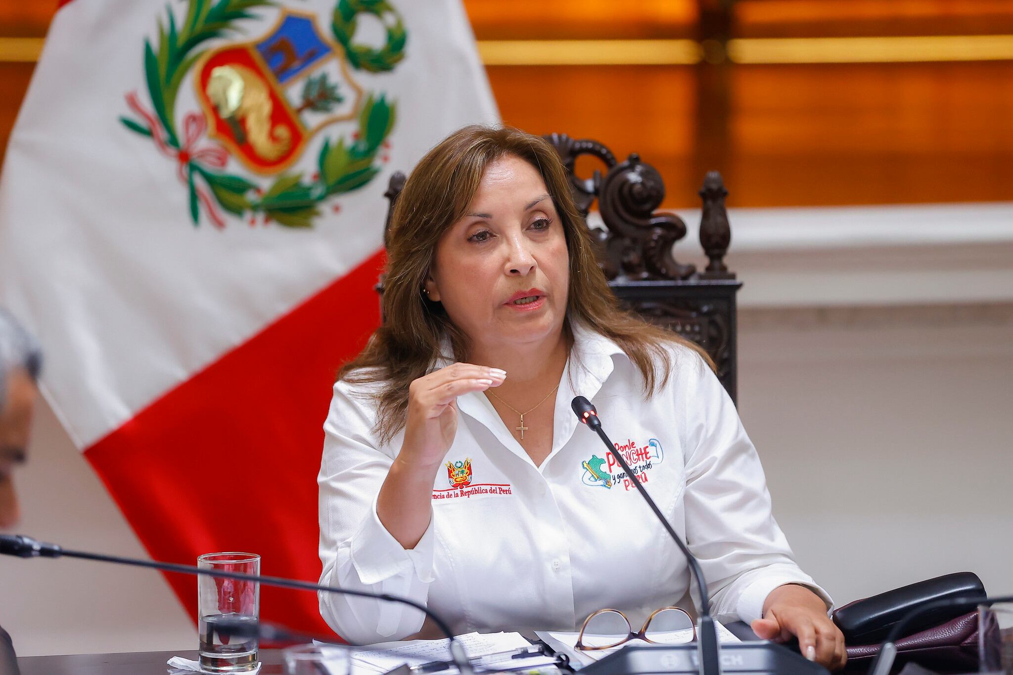 A pesar de las investigaciones, el ministro Santivañez tiene programado un viaje, este lunes 3 de marzo, hacia Europa. Fiscalía pide que no se lo deje salir del país. Foto: Presidencia