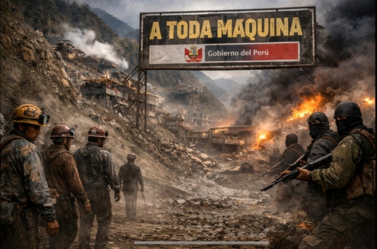 El lema busca promocionar la figura de José Jerí; en el gobierno se trabaja en función de lo que Jerí quiere o necesita para su promoción personal. Foto composición Chatgpt - Diario Gestión