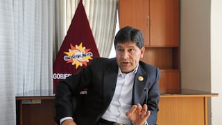 Gobernadores regionales protestan contra recorte presupuestal