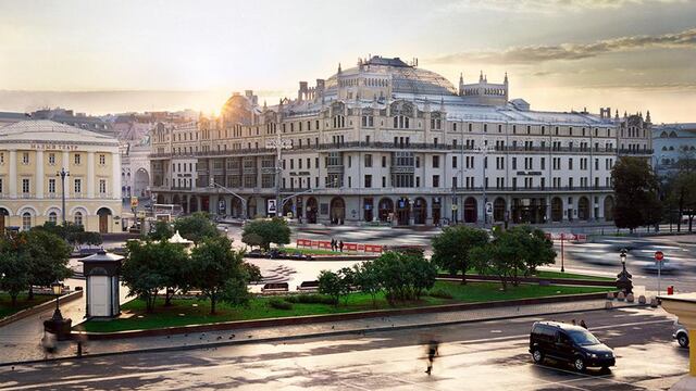 Hotel Metropol de Moscú recupera su esplendor