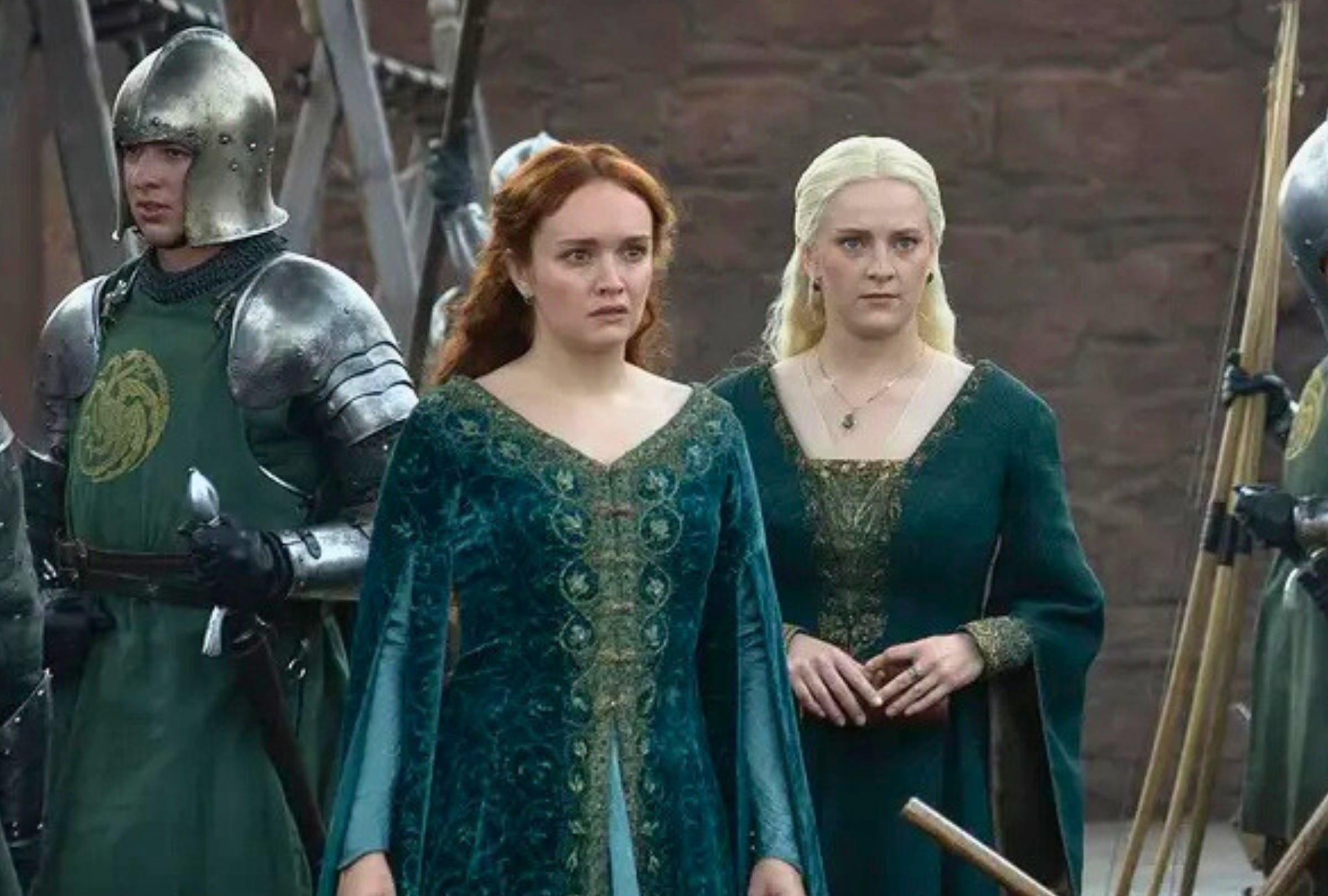 En la serie "House of the Dragon", el color verde es una poderosa declaración política. Simboliza el llamado a las armas de la Casa Hightower y reafirma su posición frente al bando opuesto (Foto: HBO)