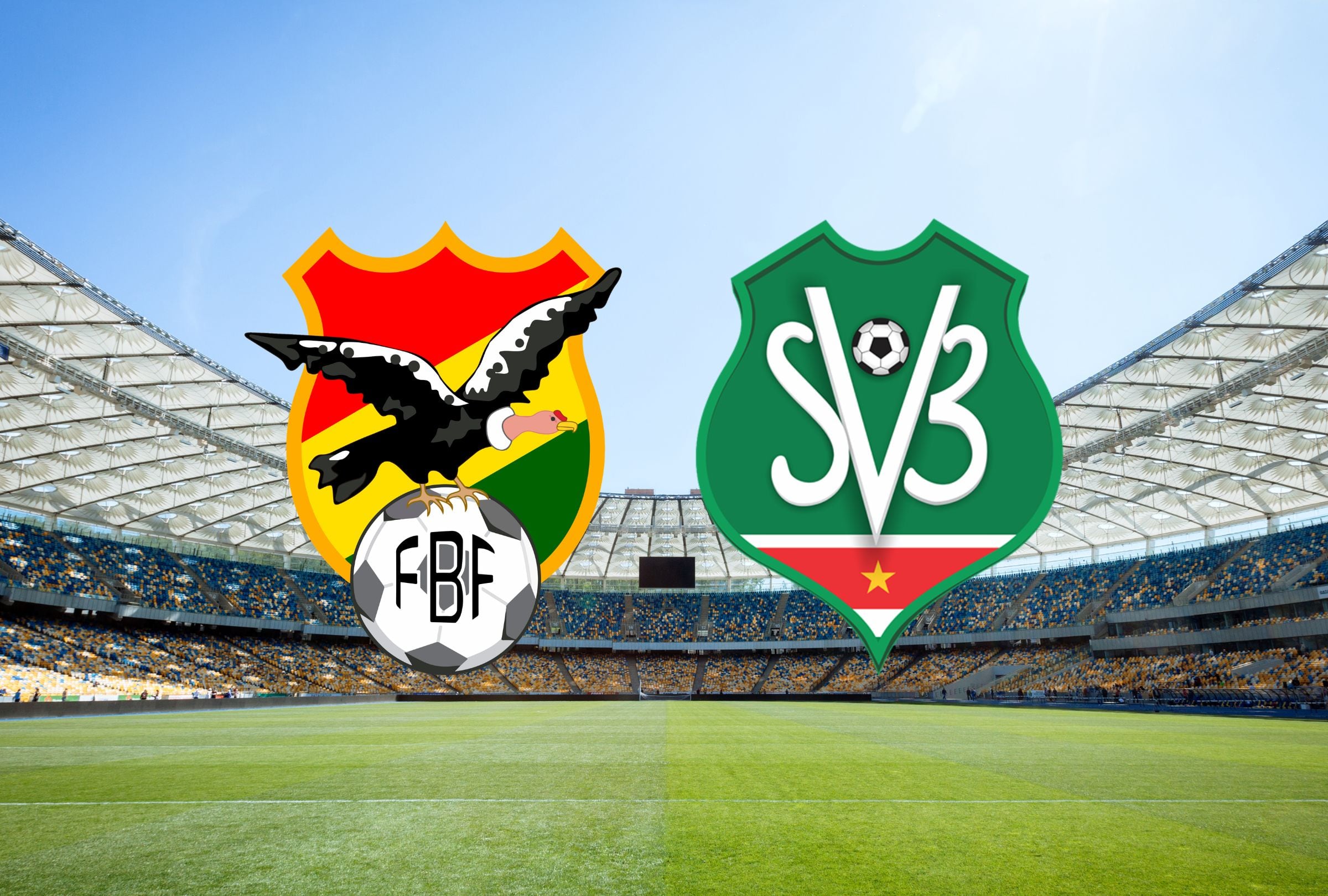 Revisa esta nota para que sepas a qué hora juega y qué canal transmite Bolivia vs. Surinam EN VIVO por repechaje a la Copa Mundial FIFA 2026. (Foto: Composición Gestión Mix)