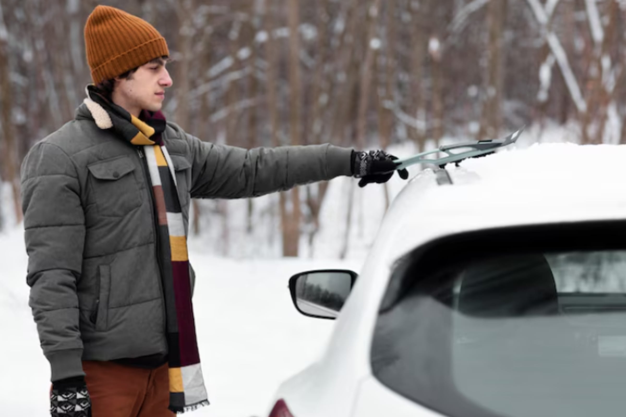 Las condiciones gélidas ocasionarían que el auto presente fallas mecánicas en pleno trayecto. (Crédito: freepik / Referencial)