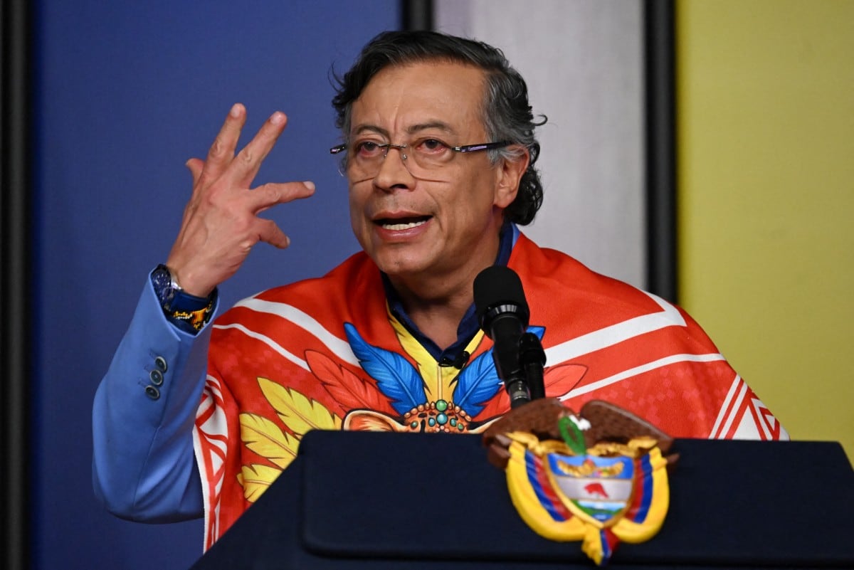 Gustavo Petro. (Raul ARBOLEDA / AFP)