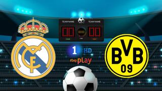 LA 1 de TVE transmitió el partido Real Madrid 2-0 Borussia Dortmund (01/06/2024)