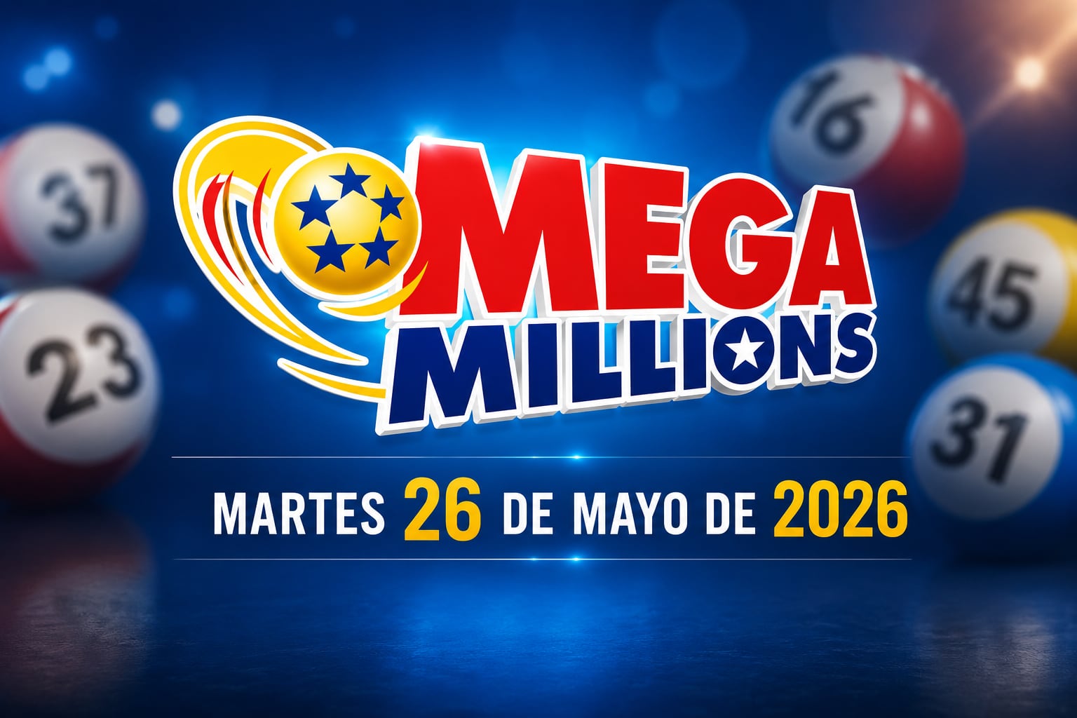 Mega Millions realizará un nuevo sorteo el martes 26 de mayo de 2026 (Imagen hecha por Gestión Mix con apoyo de la IA Chat GPT)