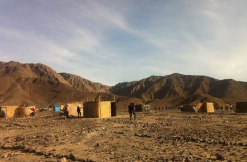 Ocupaciones ilegales en el paisaje arqueológico "Líneas y Geoglifos de Nasca", en Ica. | Andina