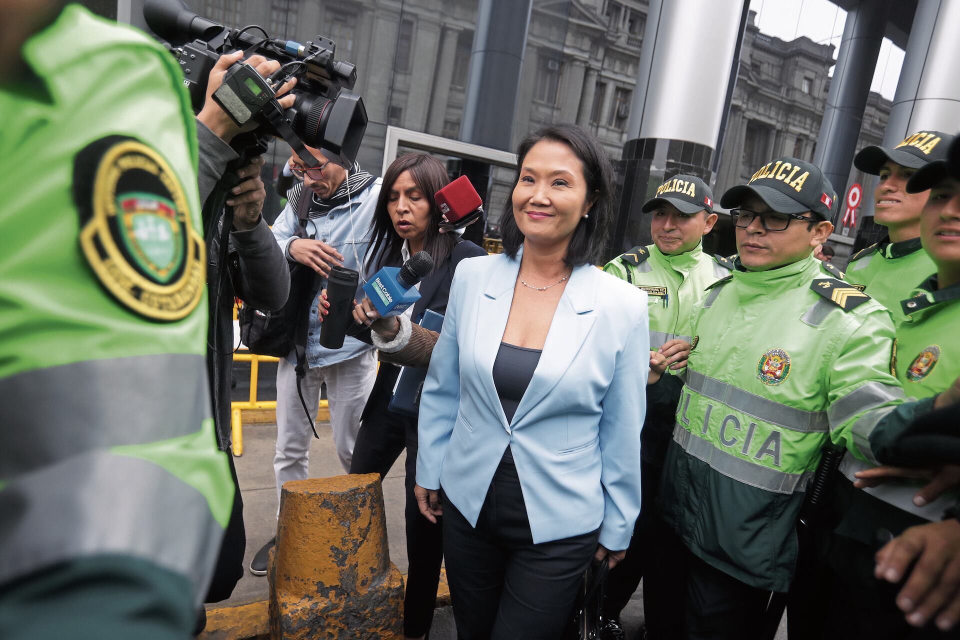 Keiko Fujimori es acusada por los presuntos delitos de organización criminal, lavado de activos y falsa declaración en procedimiento administrativo. Foto: Alessandro Currarino / Archivo GEC