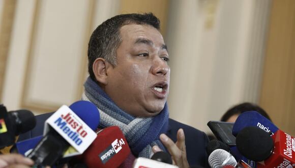 Darwin Espinoza es el actual vocero de la bancada de Acción Popular. Foto: GEC