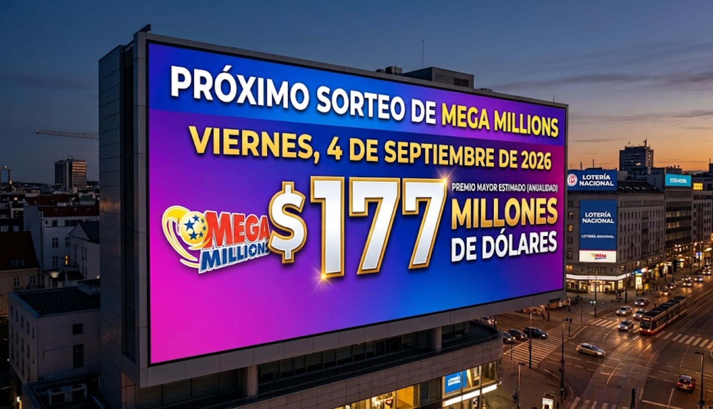 Números ganadores del Mega Millions: mira los resultados del sorteo del viernes 4 de septiembre 2026 con premio mayor de $177 millones