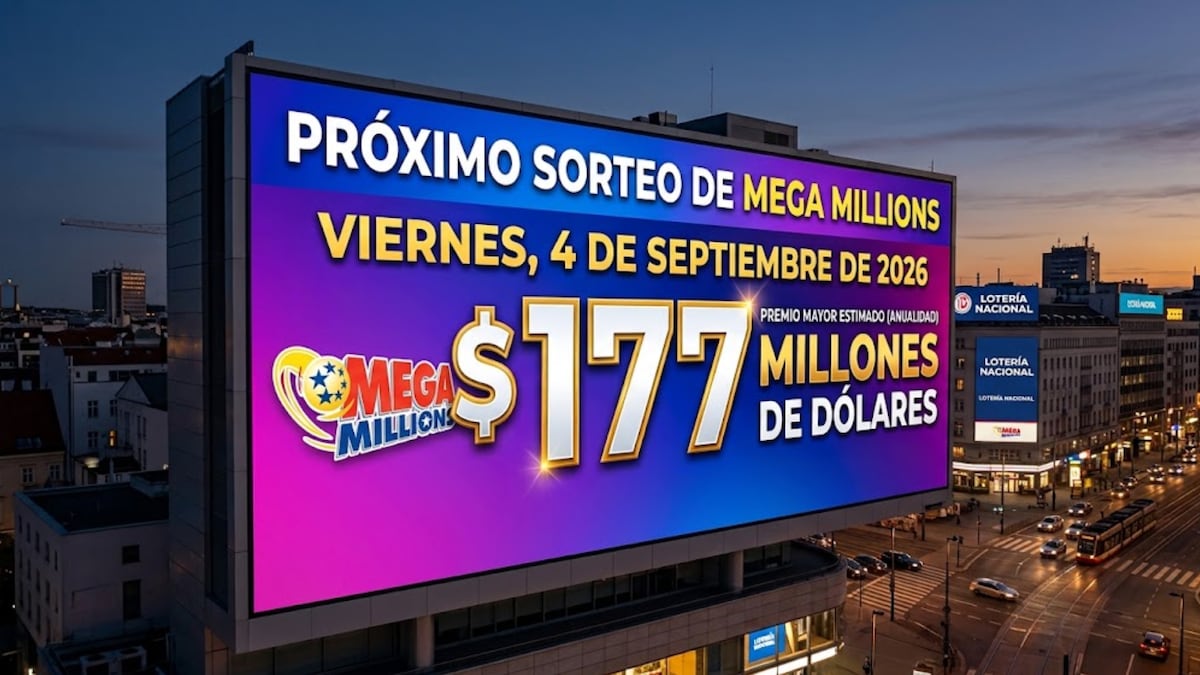 Números ganadores del Mega Millions: mira los resultados del sorteo del viernes 4 de septiembre 2026 con premio mayor de $177 millones