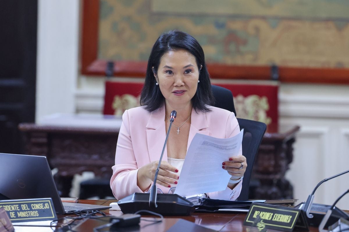El Gobierno de Keiko Fujimori estableció “PERÚ RESPONDE” como identidad comunicacional de uso obligatorio para sus entidades. Foto: Presidencia.